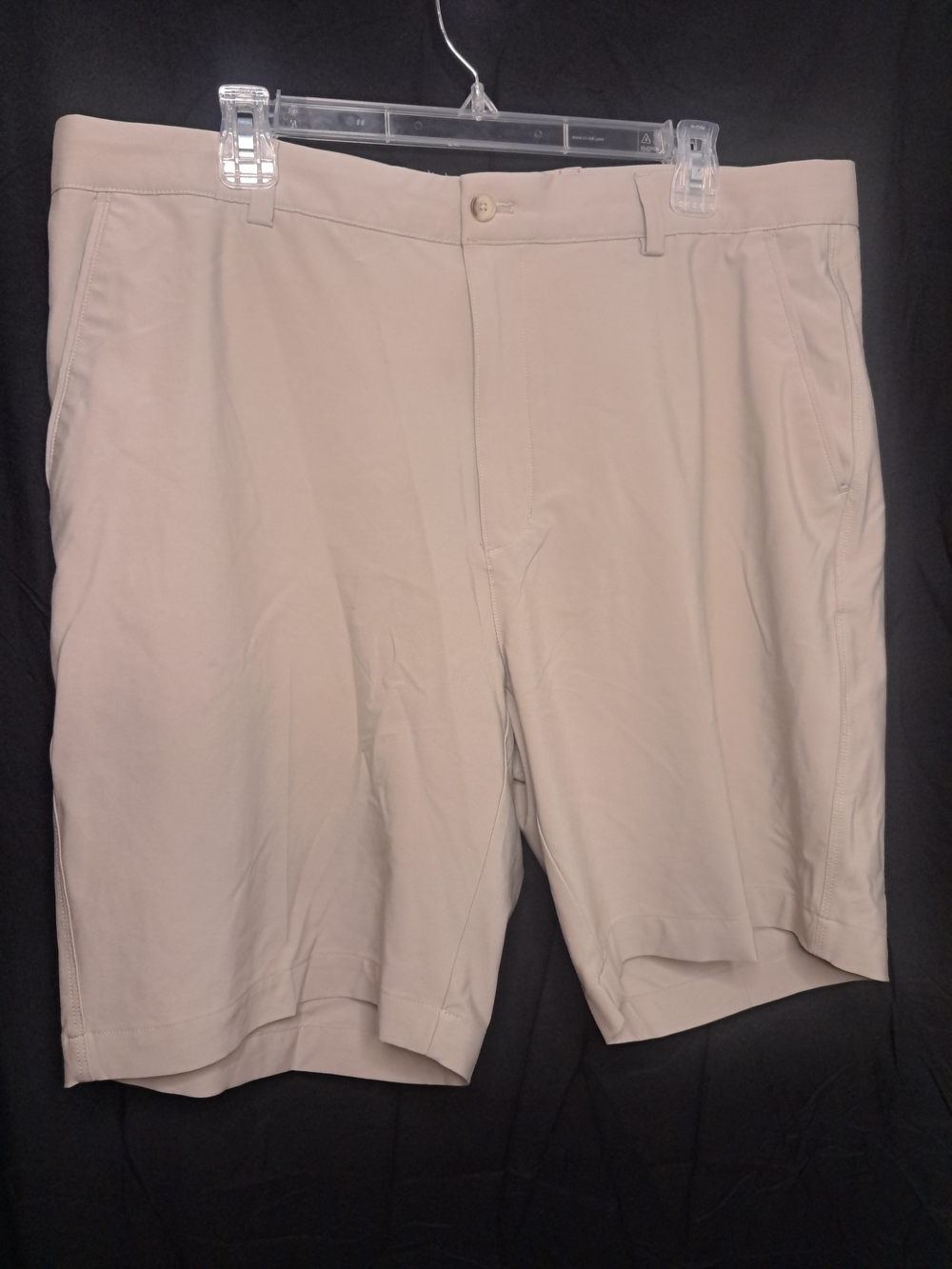 Greg Norman Collection Beige Khaki Flat Front Golf Chino Pants Size 38